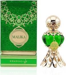 Actual product image Khadlaj Malika Green Concentrated Perfume Oil for Women 20ml 0.7 Ounce (Eau de parfum, 20 ml)