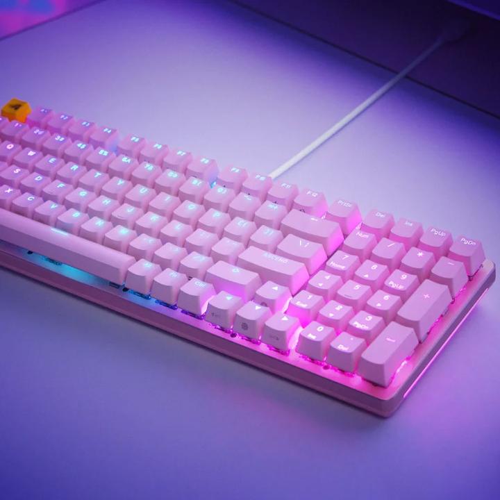 Actual product image Glorious GMMK 2 Full-Size Keyboard - Fox Switches, DE Layout (DE, Cable)