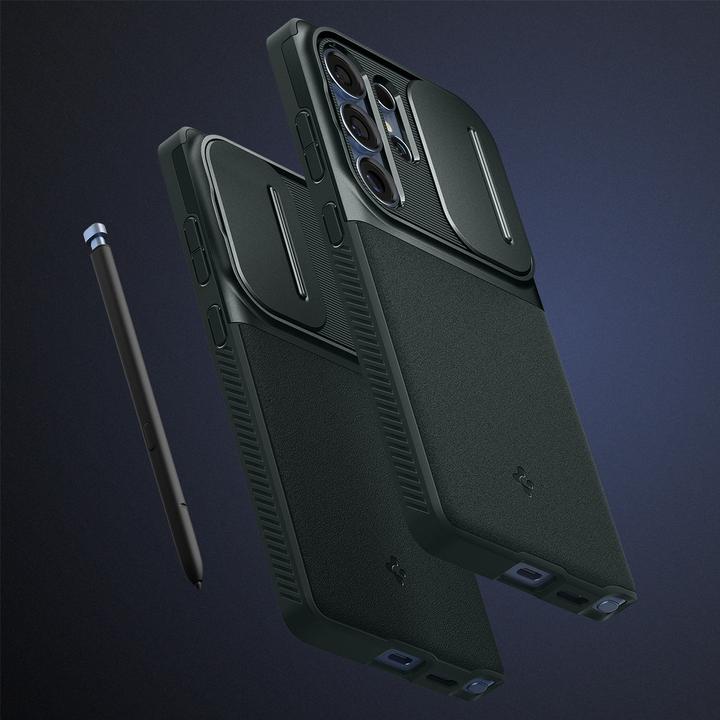 Image du produit Spigen Optik Armor Case for Samsung Galaxy S25 Ultra Abyss Green (Samsung Galaxy S25 Ultra)