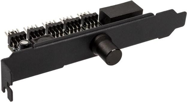 Image du produit Lamptron CP120 V2 PCI panneau de contrôle du ventilateur - noir (5 Ventilateur)