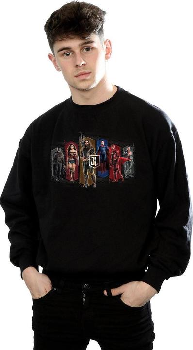 Produktbild Justice League Movie Team Hexagons Sweatshirt (XXL)