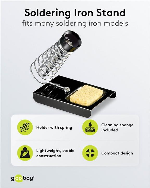 Actual product image FixPoint Universal soldering iron stand for storing soldering irons