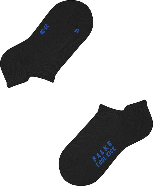 Image du produit Falke Cool Kick (Lot de 3) Chaussettes courtes enfants, couleur 3000 noir, taille 27-30 (Une unité par pack, 27 - 30)
