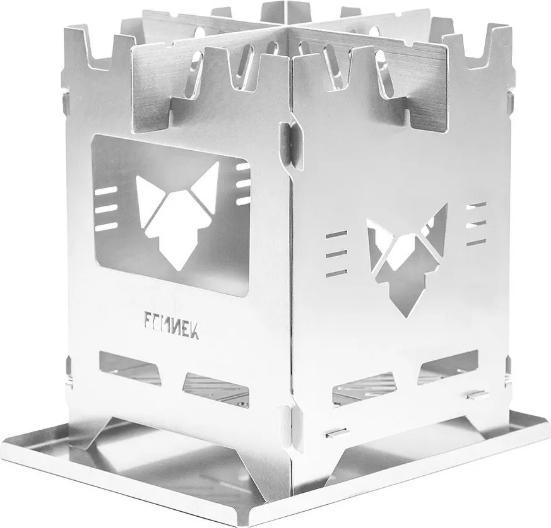 Image du produit Fennek Grill Réchaud de camping Hobo Premium, acier inoxydable (12.20 cm)
