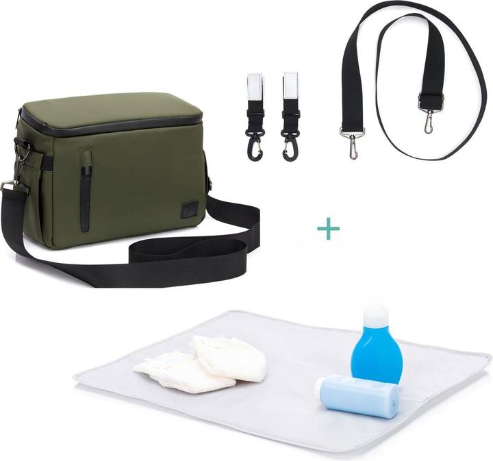 Produktbild Fillikid Kinderwagentaschen Kinderwagen-Organizer Larvik mit viel Stauraum inkl.