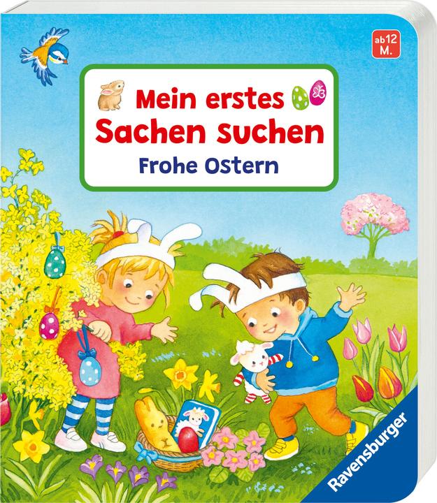 Immagine prodotto Ravensburger La mia prima ricerca di oggetti: Buona Pasqua, libro illustrato in cartone da 12 mesi, libro (Tedesco)