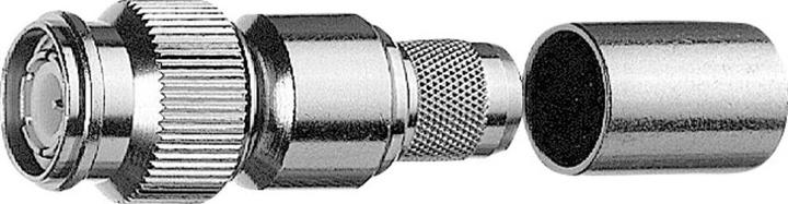 Produktbild Telegärtner TNC-Kabelstecker Crimp G42 50 Ohm, Crimp/Crimp, Außenleiter Telealloy, A3326, G42 (2.7/7.1) (Antennenkabel)