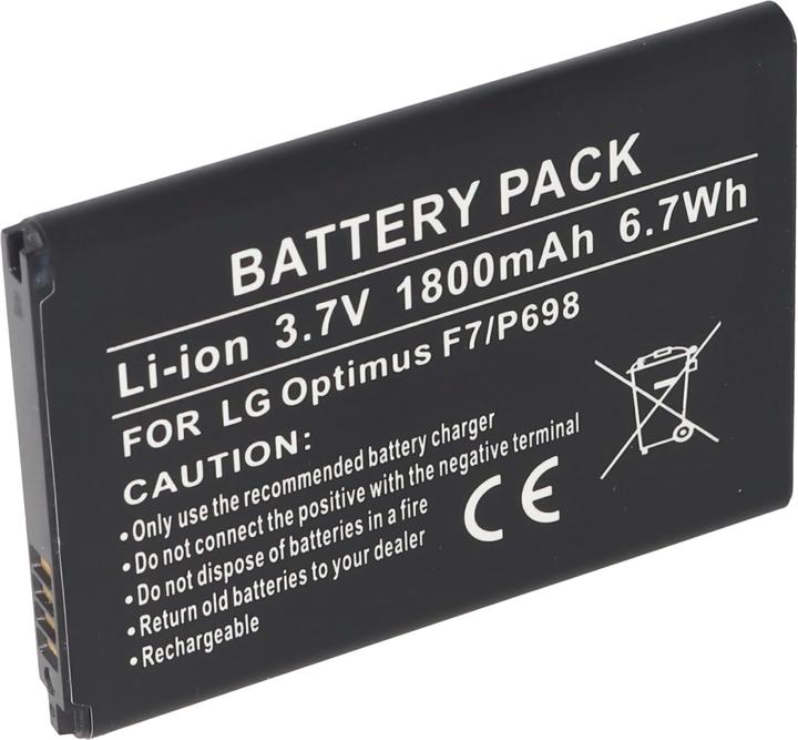 Actual product image LG Optimus F7 battery, Optimus LTE 3, BL-54SH