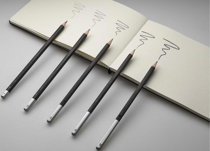 Actual product image Moleskine Drawing pencil set (3 mm, 6B, 2B, 4B, H, HB, 5 x)