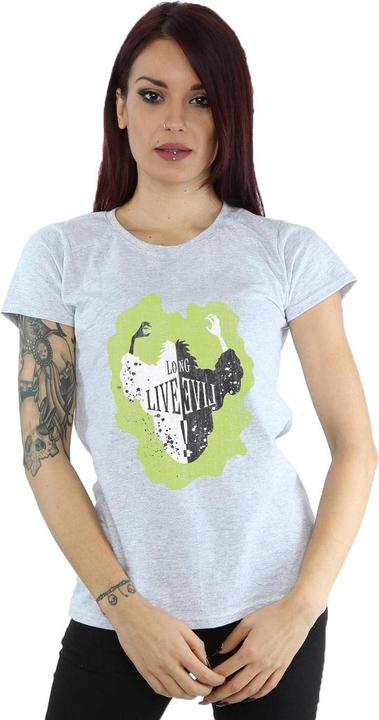Actual product image Disney Womens/Ladies The Descendants Cruella Long Live Cotton T-Shirt (M)