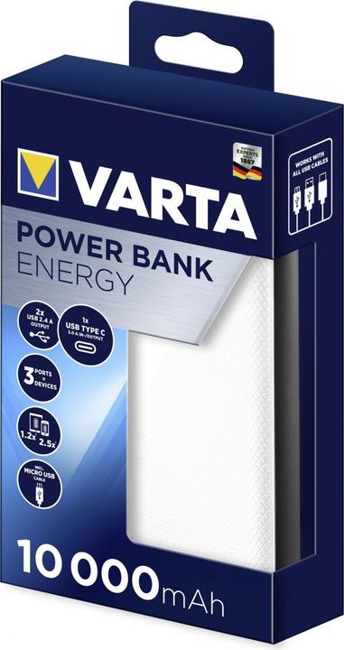 Produktbild Varta Energy (10000 mAh, 15 W, 37 Wh)