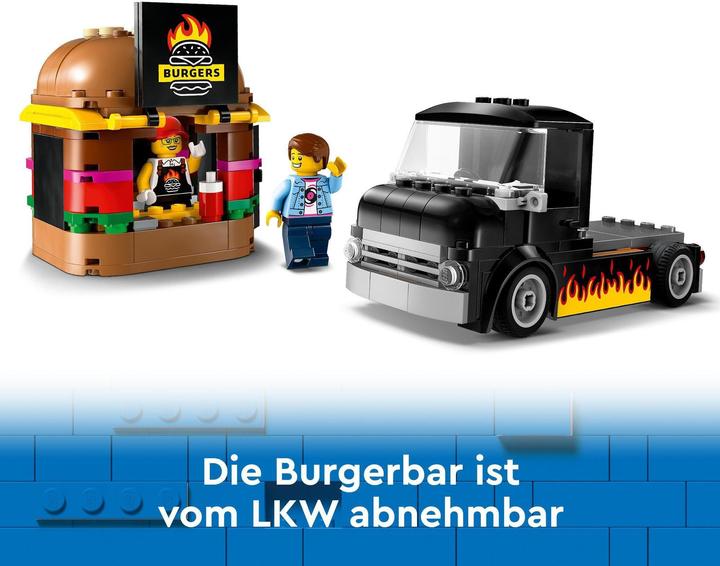 Actual product image LEGO Burger Truck (60404, LEGO City)