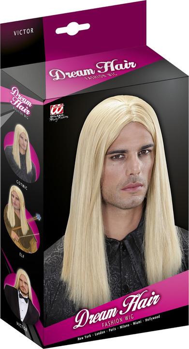 Actual product image Widmann Long hair wig