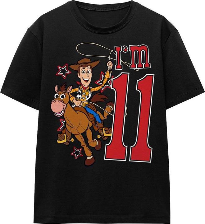 Immagine prodotto Toy Story I'm 11 Maglietta Compleanno Legno Adulto Unisex (M)