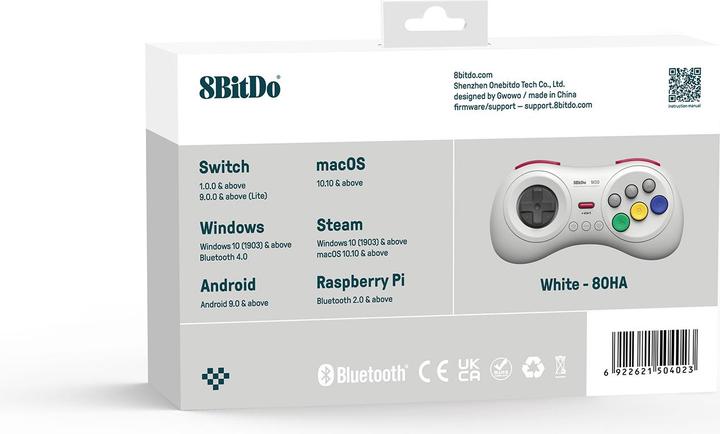 Immagine prodotto 8bitdo M30 Bluetooth Controller (Windows, Android, Switch, Lampone Pi 3)