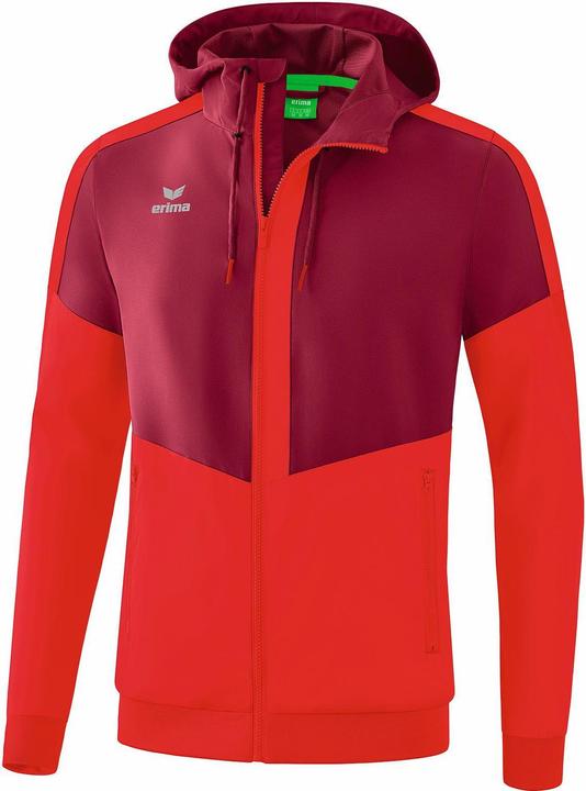 Actual product image Erima Squad Tracktop Jacket With Hood (XL)