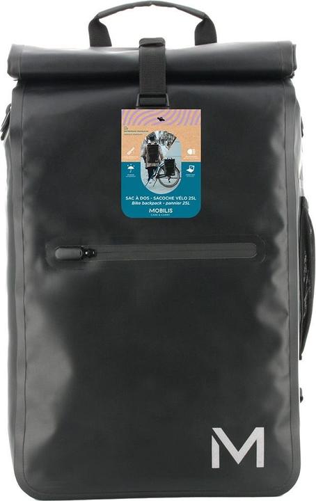 Produktbild Mobilis Bike Backpack/Panier 25L 14-15.6 Black (25 l)