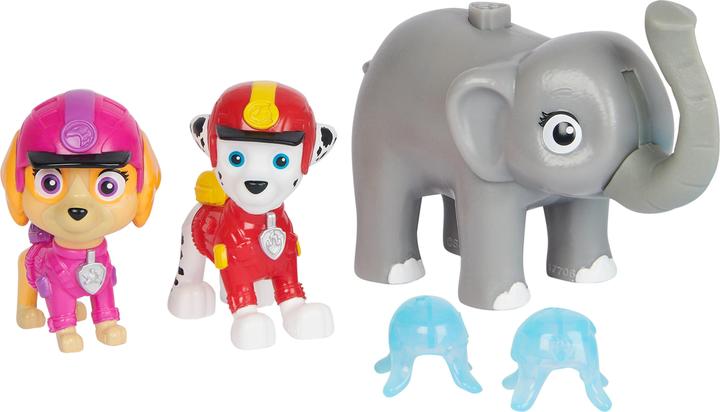 Image du produit Spin Master PAW Patrol Jungle Pups, Figurines articulées Chase, Tracker & Tiger avec lance-projectile, jouets po