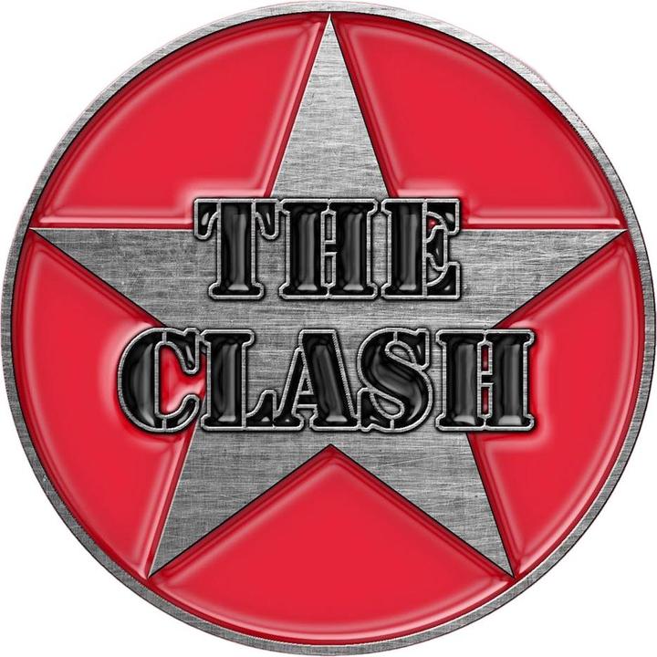 Image du produit The Clash Badge militaire avec logo