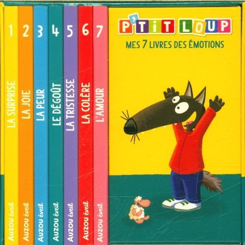 Image du produit Auzou France Bibliothèque P'tit Loup : mes 7 livres des émotions (Français, Lallemand Orianne, Thuillier Eléonore, 2024)