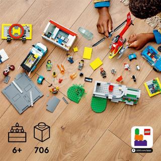 Immagine prodotto LEGO 60371 Sede del veicolo di soccorso (60371, LEGO City)
