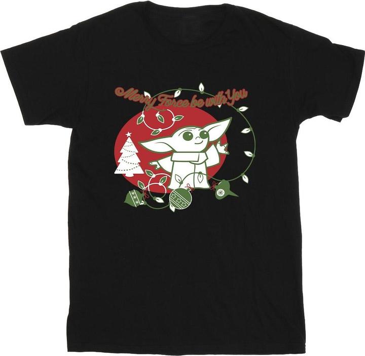 Image du produit Star Wars - T-shirt BABY YODA FORCE BE WITH YOU - Garçon (140, 146)