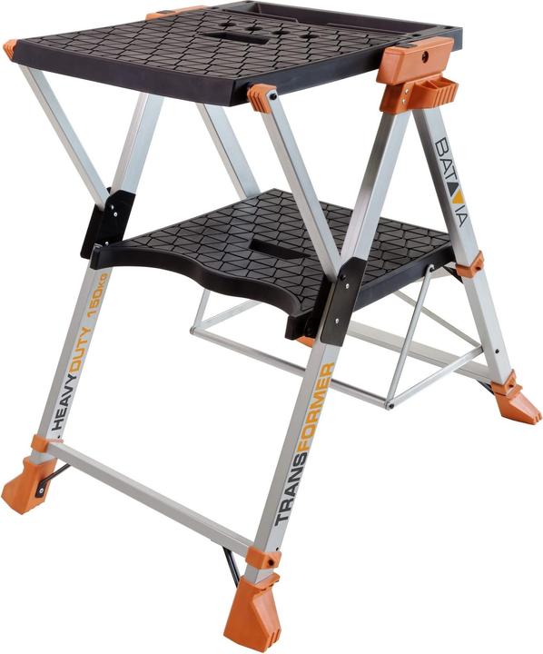 Batavia 4-in-1 Werkbank & Trittleiter Transformer (70 cm, 16 cm)