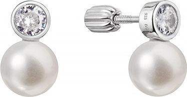 Evolution Group Elegant stud earrings with real pearls 21090.1B