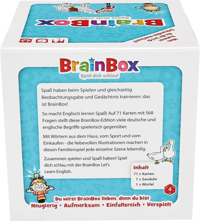 Actual product image Brainbox Let's Learn English (German)