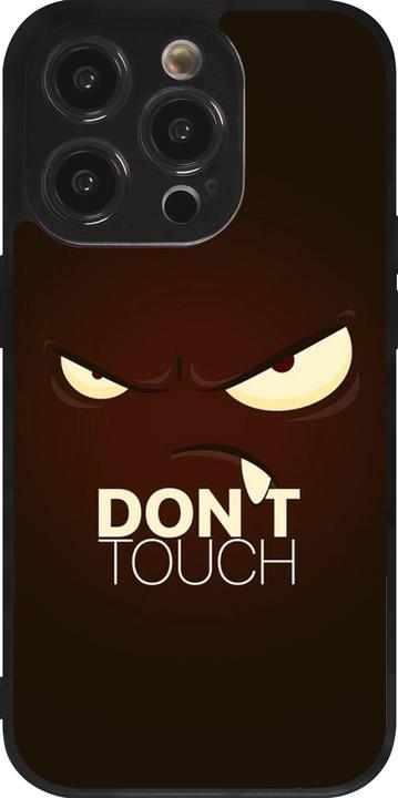 Immagine prodotto PhoneLook Copertura in silicone nero Angry Dont Touch (Apple iPhone 14 Pro)