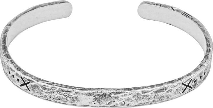 Immagine prodotto Haze & Glory Armband Armreif - Salvation gehämmert 925 Silber (18 cm, Argento 925)