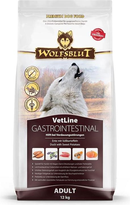 Image du produit Wolfsblut VetLine Gastrointestinal croquettes chien 12 kg (Adulte, 1 pcs, 12000 g)