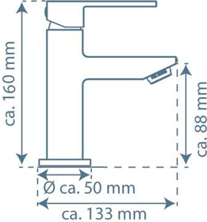Produktbild Schütte TOKYO II Waschtischarmatur