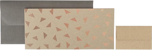 Produktbild Stewo Geschenkkarte Join Graphic 258158516 11x23cm grau dunkel (8 Stk.)