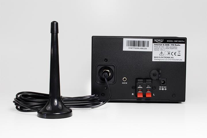 Immagine prodotto Xoro HMT500 pro Micro HiFi sistema CD speler Internet - DAB+ FM radio bluetooth en boxen (1x 20 W)