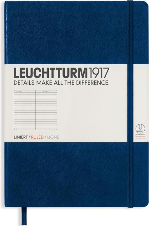 Produktbild Leuchtturm1917 Notizbuch (A5, Liniert, Harter Einband)