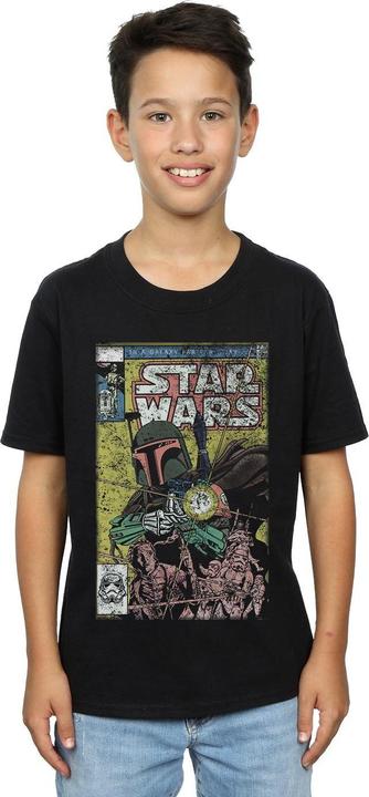 Actual product image Star Wars Boys Boba Fett Comic T-Shirt (152, 158)