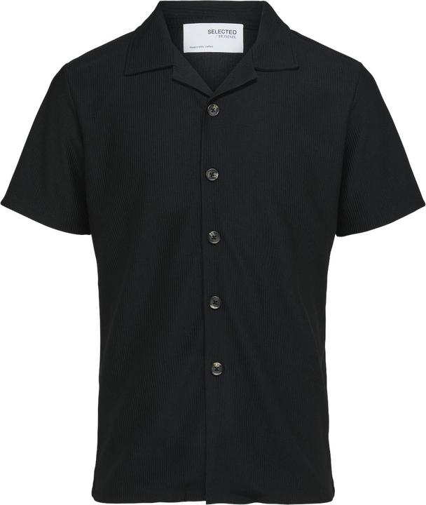 Produktbild Selected Homme Geripptes Kurzarmhemd (L)