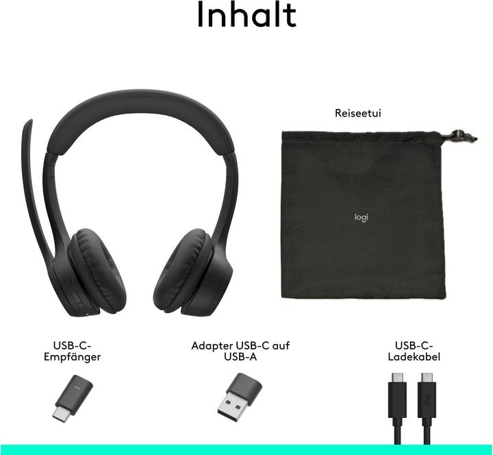 Immagine prodotto Logitech Zone 305 (Senza fili, USB-C)