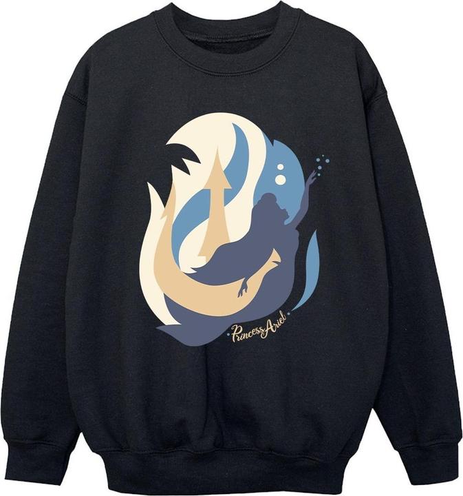 Disney The Little Mermaid Colour Silhouettes Sweatshirt Mädchen