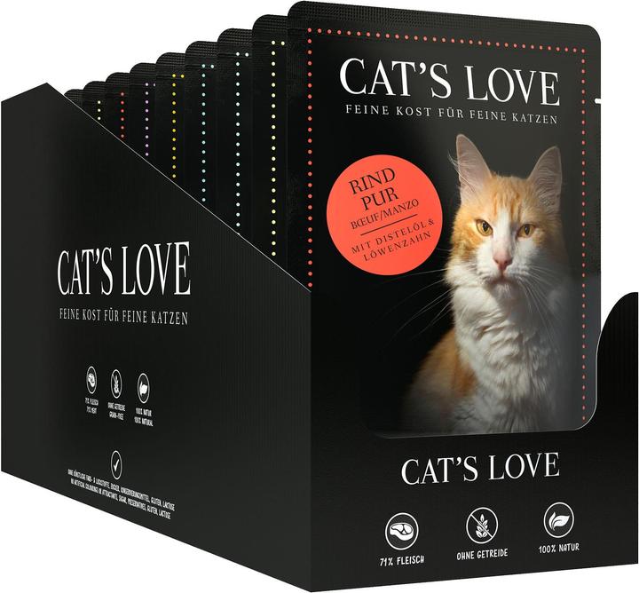 Actual product image Cat's Love Adult Multipack (Adult, 1 pcs., 1215 g)