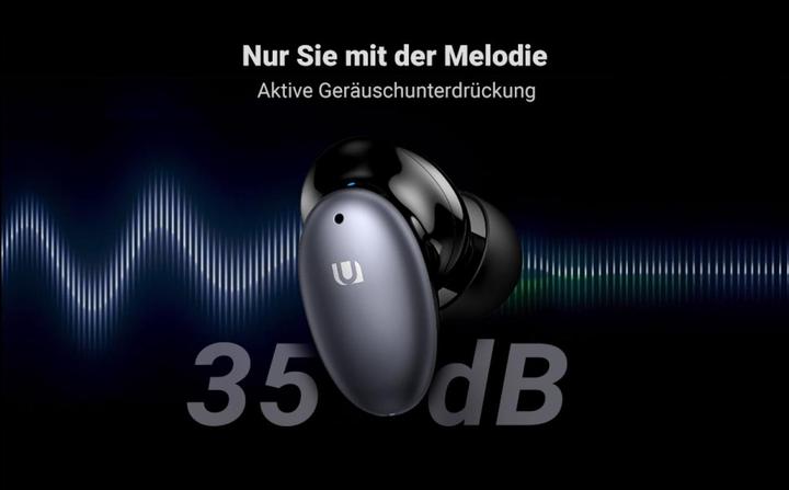 Immagine prodotto Ugreen HiTune X6 Auricolari senza fili Bluetooth 5.1 ANC (ANC, 6 h, Senza fili)