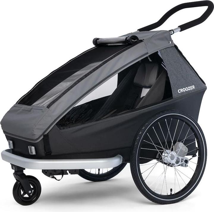 Actual product image Croozer Kid Keeke 1 3in1 - Mountain Grey