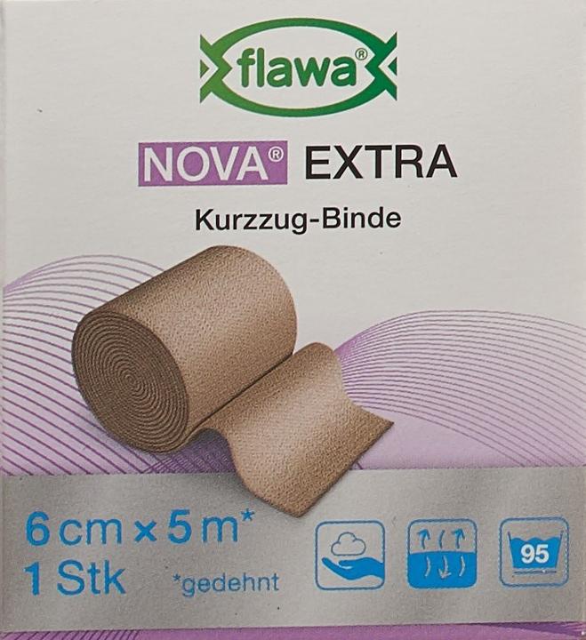 Image du produit Flawa Bande à Allongement Court 6cmx5m couleur chair