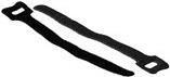 Actual product image Hook & Loop cable tie 12/125 mm STICK TAPE 12/125MM BLACK (Plastic cable ties, 125 mm, 20 pcs.)