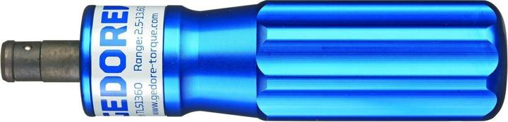 Produktbild Gedore MINOR FH BLUE Drehmomentschrauber Typ TLS 14-135 cNm (1/4", 14 Nm, 135 Nm)