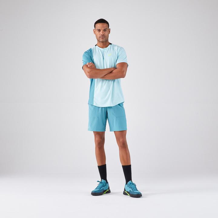 Produktbild Kuikma Herren Padel T-Shirt atmungsaktiv - Dry blau (S)