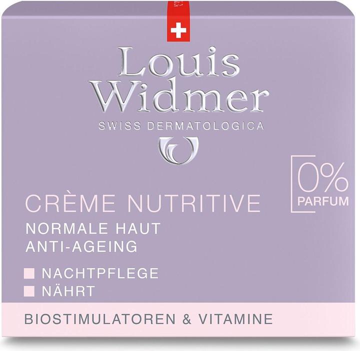 Produktbild Louis Widmer Creme Nutritive unparfümiert (50 ml, Nachtcreme)