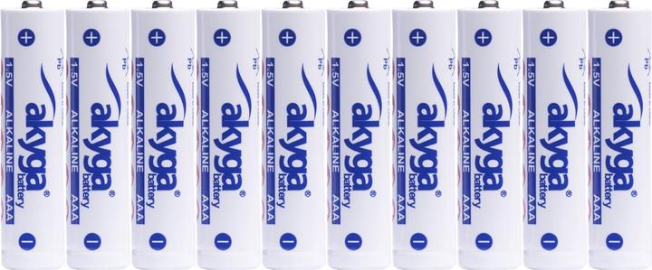 Image du produit Akyga AAA LR03 Mignon (AA)-Batterie Alkali-Mangan 1300 mAh 1.5 V 10 St. (10 pcs, AAA, 1300 mAh)