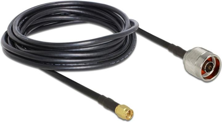 Delock HF N Stecker > SMA Stecker RG58 5 m Delo (0.98 dB, Antennenkabel)